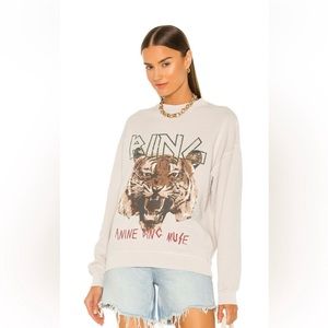 Anine Bing Graphic Tiger Sweatshirt